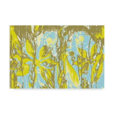 Anne Cote 'Spring Green Leaves' Canvas Art,22x32